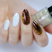 Enchanted Snowflakes – Vegan 10-free winter nail polish set with shimmer finishes, plant-based, and cruelty-free