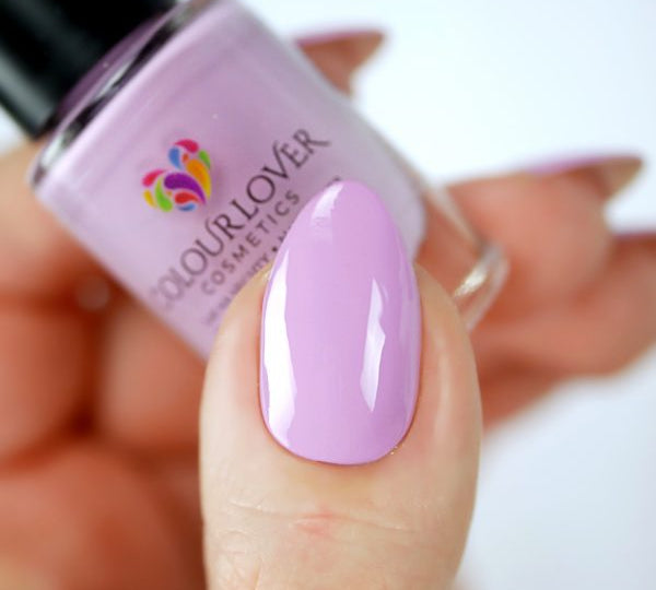 Intuitive – Vegan 10-free pastel purple nail polish with a creamy finish, plant-based, and cruelty-free.