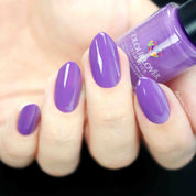 Orchid – Vegan 10-free purple nail polish with a glossy finish, plant-based, and cruelty-free
