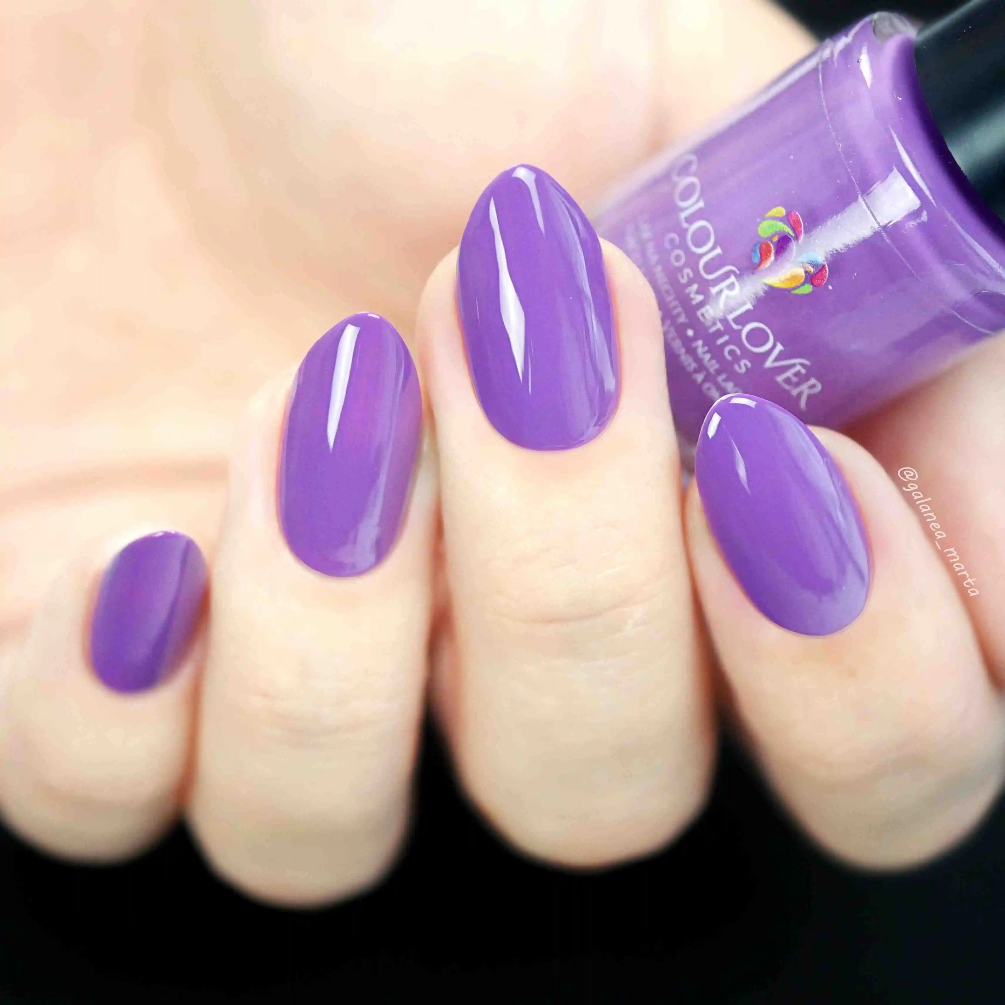 Orchid – Vegan 10-free purple nail polish with a glossy finish, plant-based, and cruelty-free