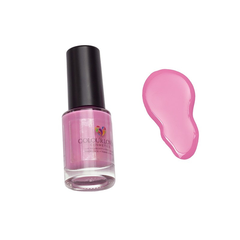 Romantic – Vegan 10-free rich pink nail polish with a cream finish, plant-based and cruelty-free