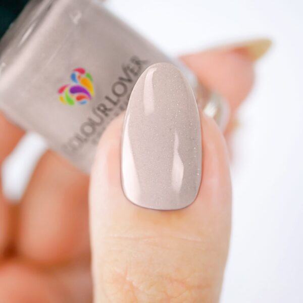 Sandcastle – Vegan 10-free neutral beige nail polish with a cream finish, plant-based, and cruelty-free