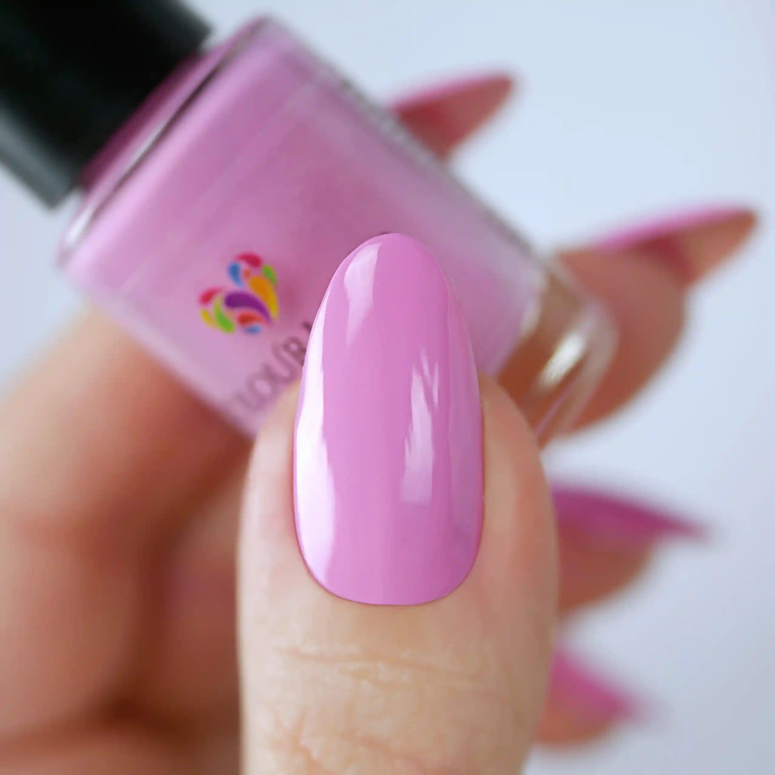 Under a Cherry Tree – Vegan 10-free deep berry red nail polish with a cream finish, plant-based, and cruelty-free