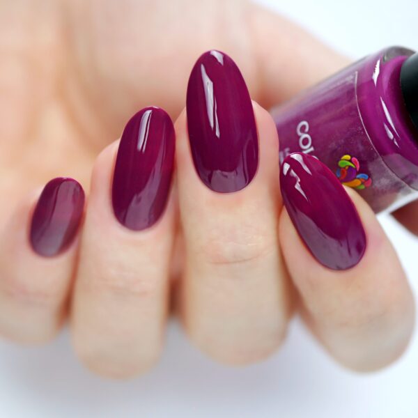 Wine Not – Vegan 10-free mauve red nail polish with a cream finish, plant-based and cruelty-free