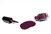 Wine Not – Vegan 10-free mauve red nail polish with a cream finish, plant-based and cruelty-free