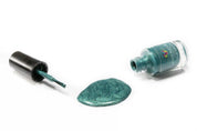 Emerald – Vegan 10-free deep green nail polish with a glossy finish, plant-based, and cruelty-free