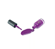 Mighty Magenta – Vegan 10-free magenta purple nail polish with a shimmer finish, plant-based, and cruelty-free