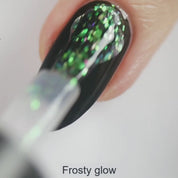 Frosty Glow – Vegan 10-free multichrome nail polish with a pearlescent finish, plant-based, and cruelty-free
