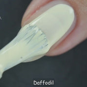 Daffodil – Vegan 10-free yellow nail polish with a glossy finish, plant-based, and cruelty-free