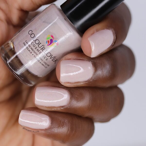 Sandcastle – Vegan 10-free neutral beige nail polish with a cream finish, plant-based, and cruelty-free