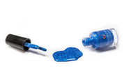Sapphire – Vegan 10-free deep blue shimmer nail polish with a shimmer finish, plant-based, and cruelty-free