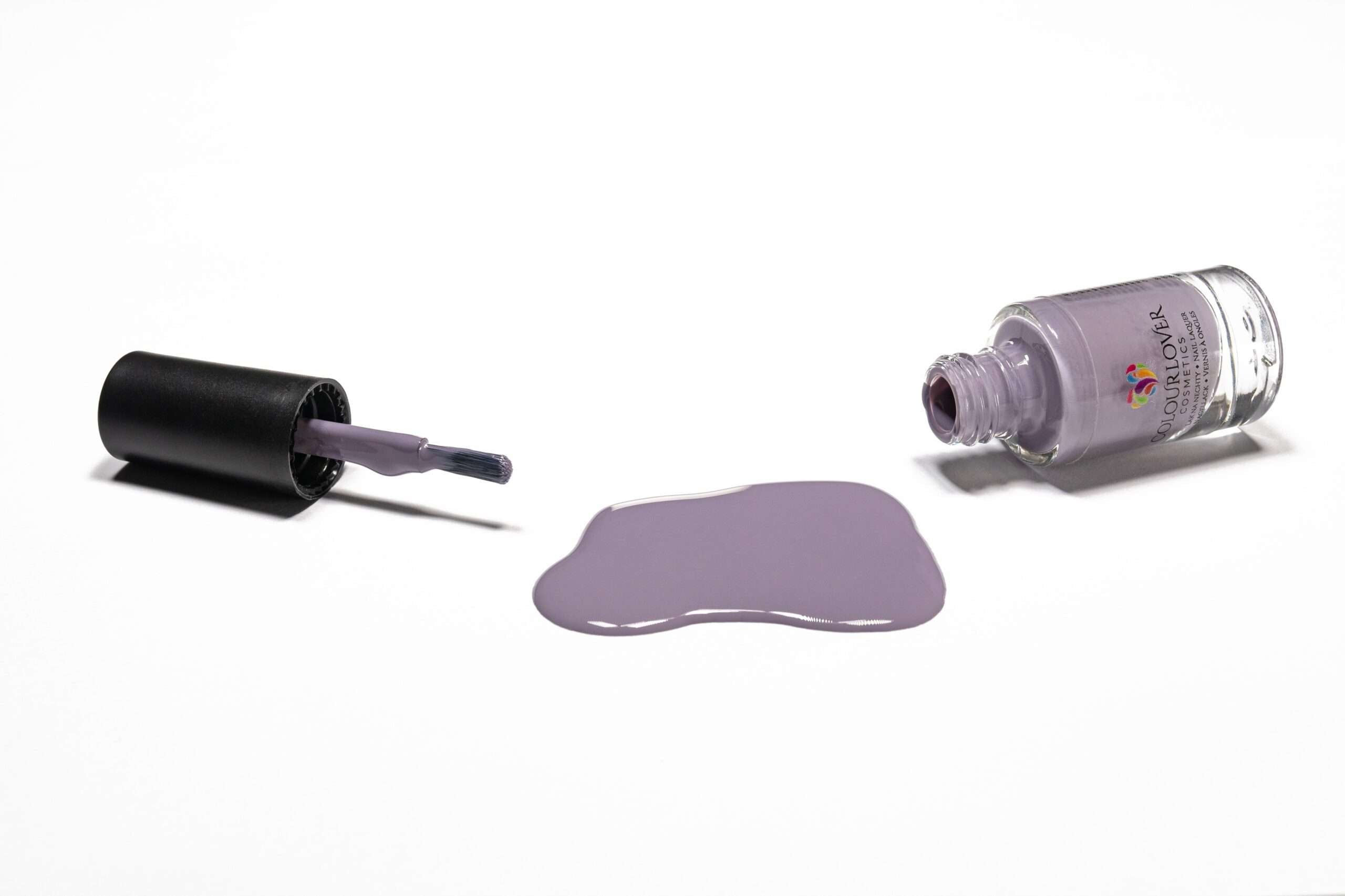 Aim for the Stars – Vegan quick-dry gray nail polish with purple undertones, 10-free and long-lasting for healthy, cruelty-free manicures.