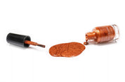 Bronze Goddess – Vegan quick-dry bronze nail polish with a shimmer finish, 10-free and cruelty-free.