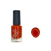 Foxy – Vegan 10-free burnt orange nail polish with a cream finish, plant-based, and cruelty-free