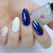 Enchanted Snowflakes – Vegan 10-free winter nail polish set with shimmer finishes, plant-based, and cruelty-free