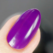 Mighty Magenta – Vegan 10-free magenta purple nail polish with a shimmer finish, plant-based, and cruelty-free