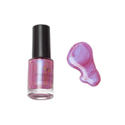 Sensual – Vegan 10-free hot pink nail polish with blue duochrome shimmer, plant-based, and cruelty-free