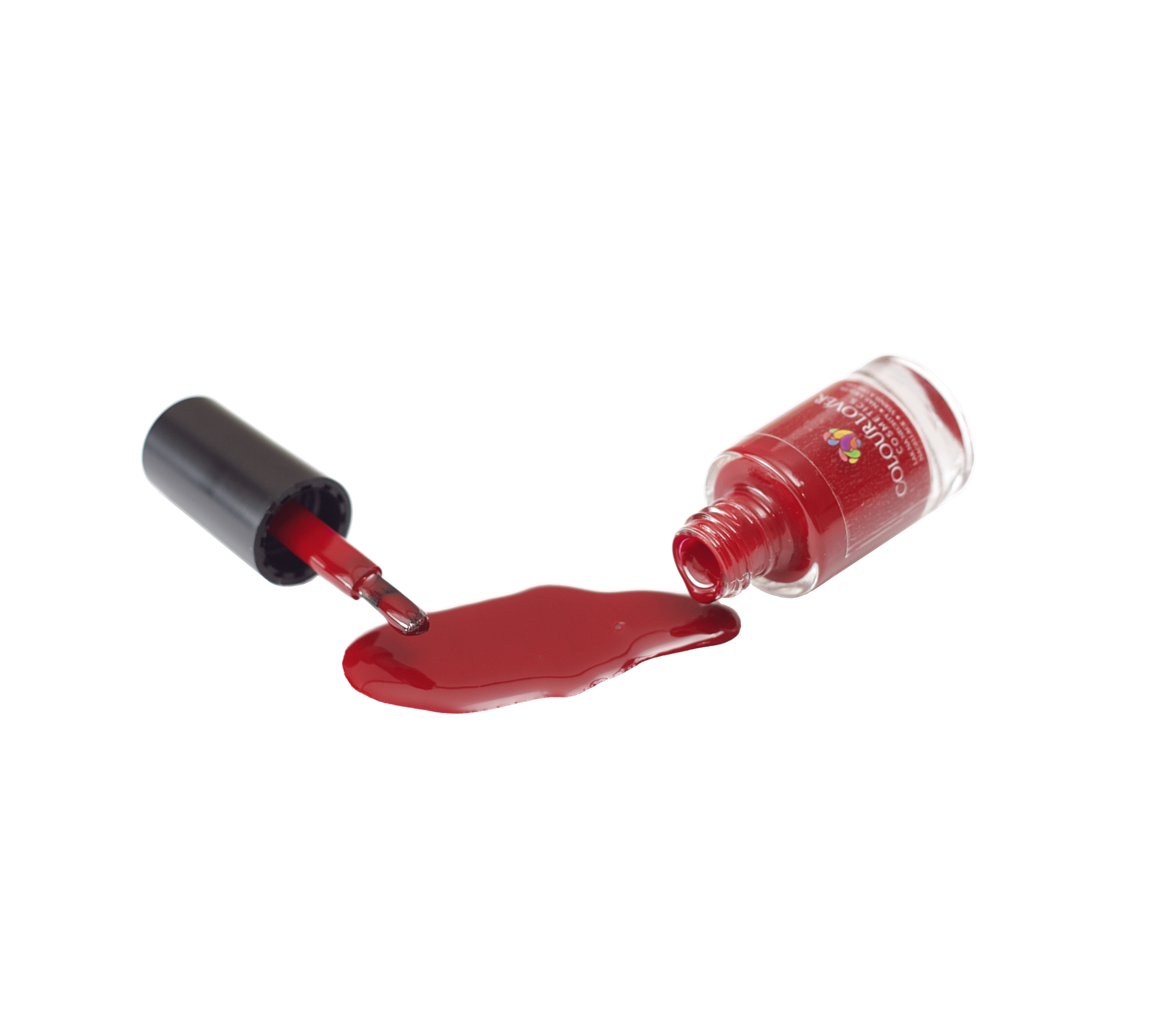 dark red nail polish with plant based, 10-free, vegan, cruelty free, sustainable, safe and healthy formula handmade in Slovakia