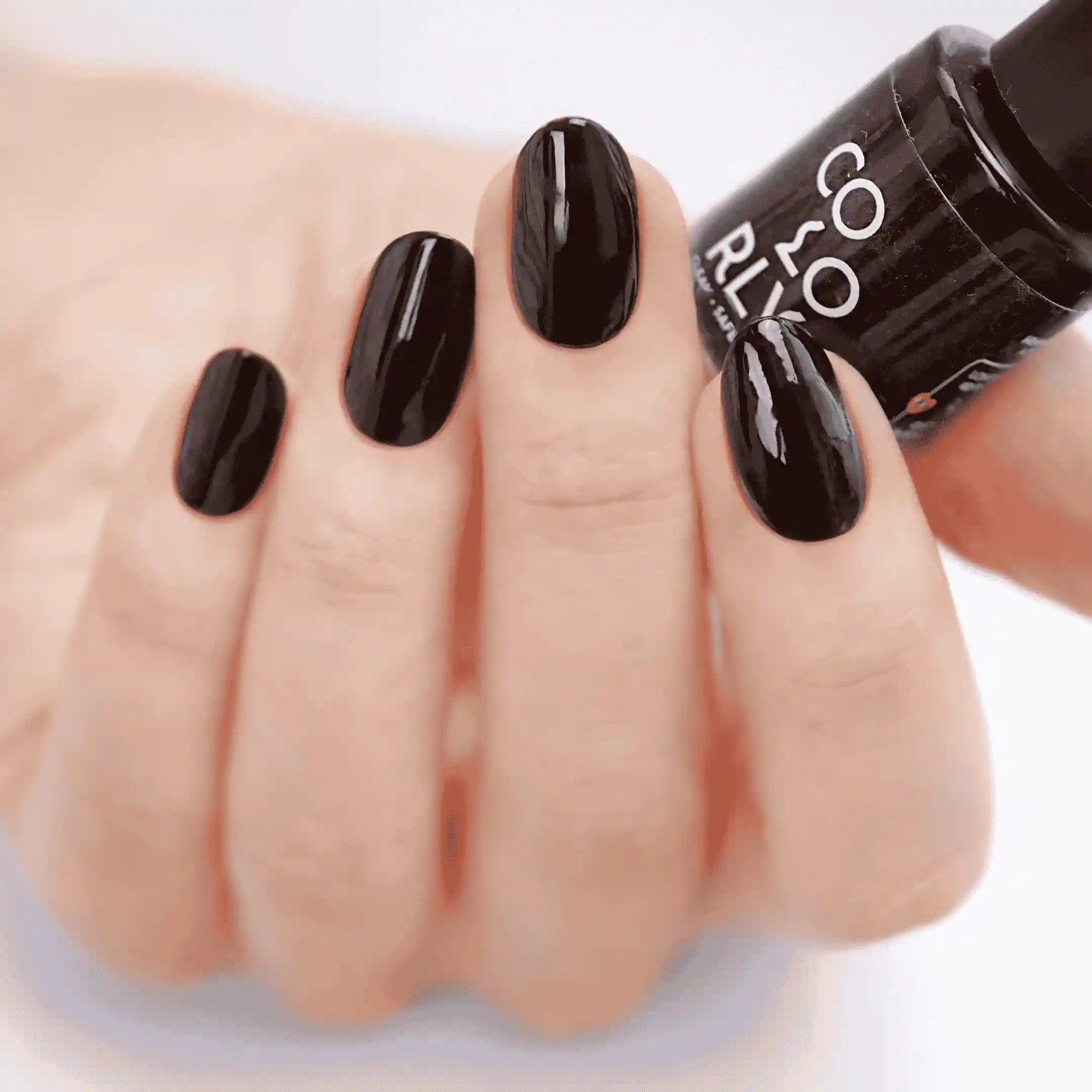 Hidden Path – Vegan 10-free dark green shimmer nail polish with a subtle sheen, plant-based, and cruelty-free