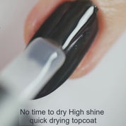 quick drying long-lasting high shine topcoat