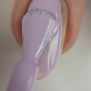 Read the Clouds – Vegan 10-free pastel lilac cream nail polish, plant-based and cruelty-free