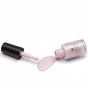 Radiant – Vegan 10-free light pink nail polish with a gold shimmer finish, plant-based, and cruelty-free
