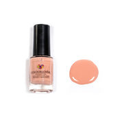Barely Tanned – Vegan quick-dry nude nail polish with peach undertones, 10-free and cruelty-free.